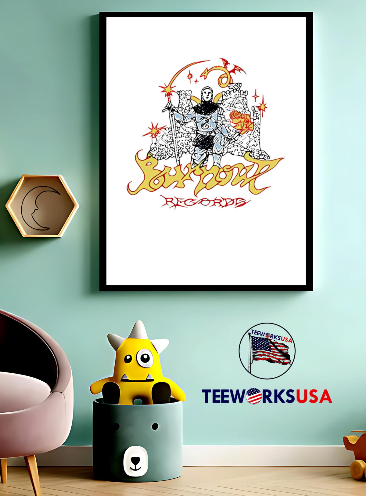 Knight Oliver Francis - Adult & Kids T-Shirts, Sweatshirts & Hoodies apparel design preview 3