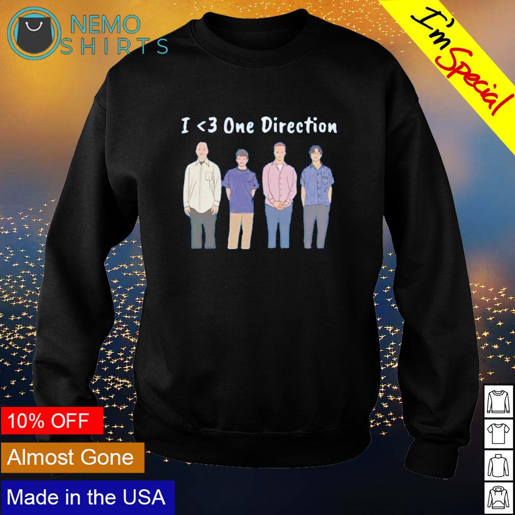 I love One Direction Weezer - Adult & Kids T-Shirts, Sweatshirts & Hoodies apparel design preview 4