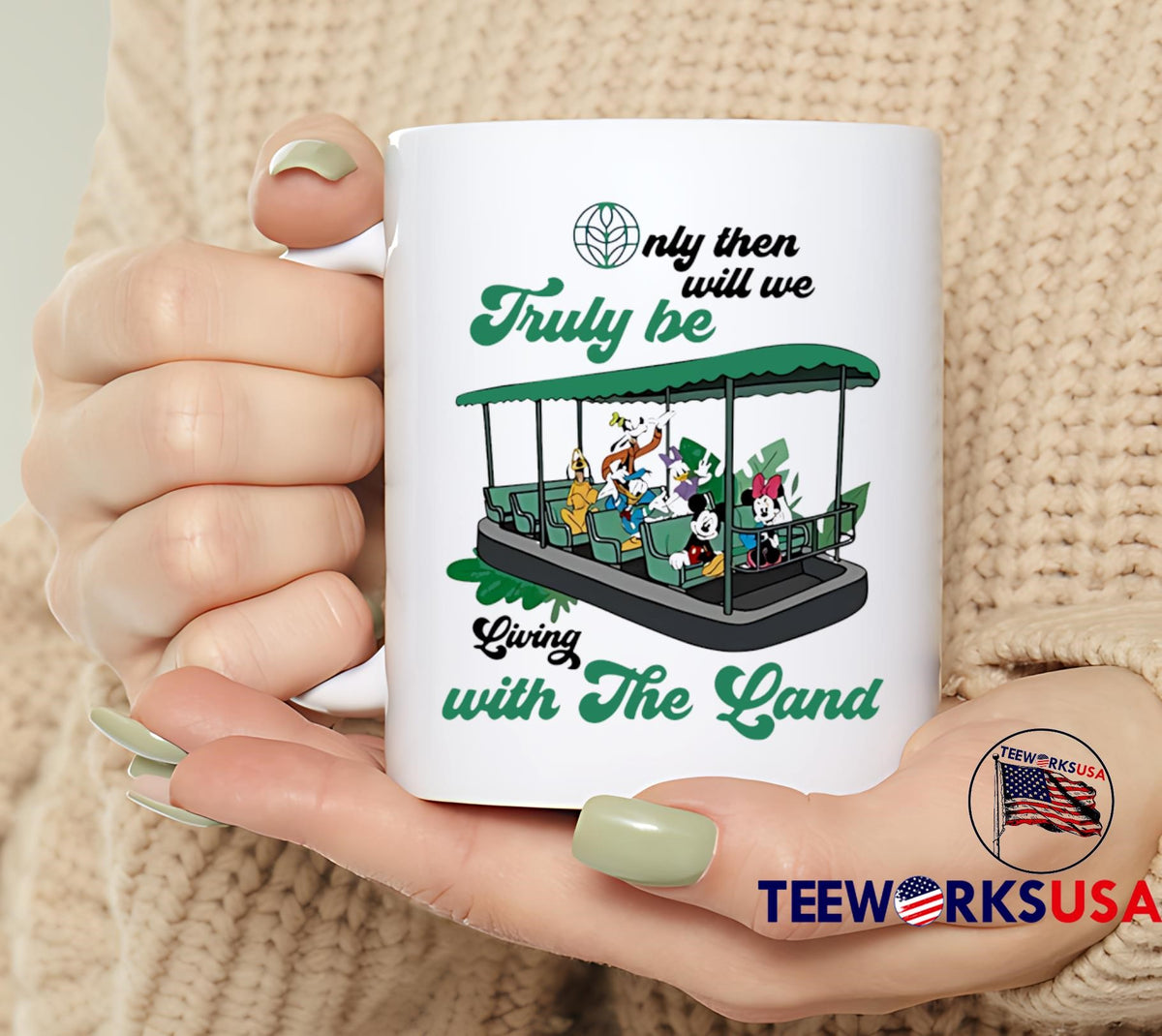Mickey Mouse Only Then Will We Truly Be Living With - Adult & Kids T-Shirts, Sweatshirts & Hoodies apparel design preview 6