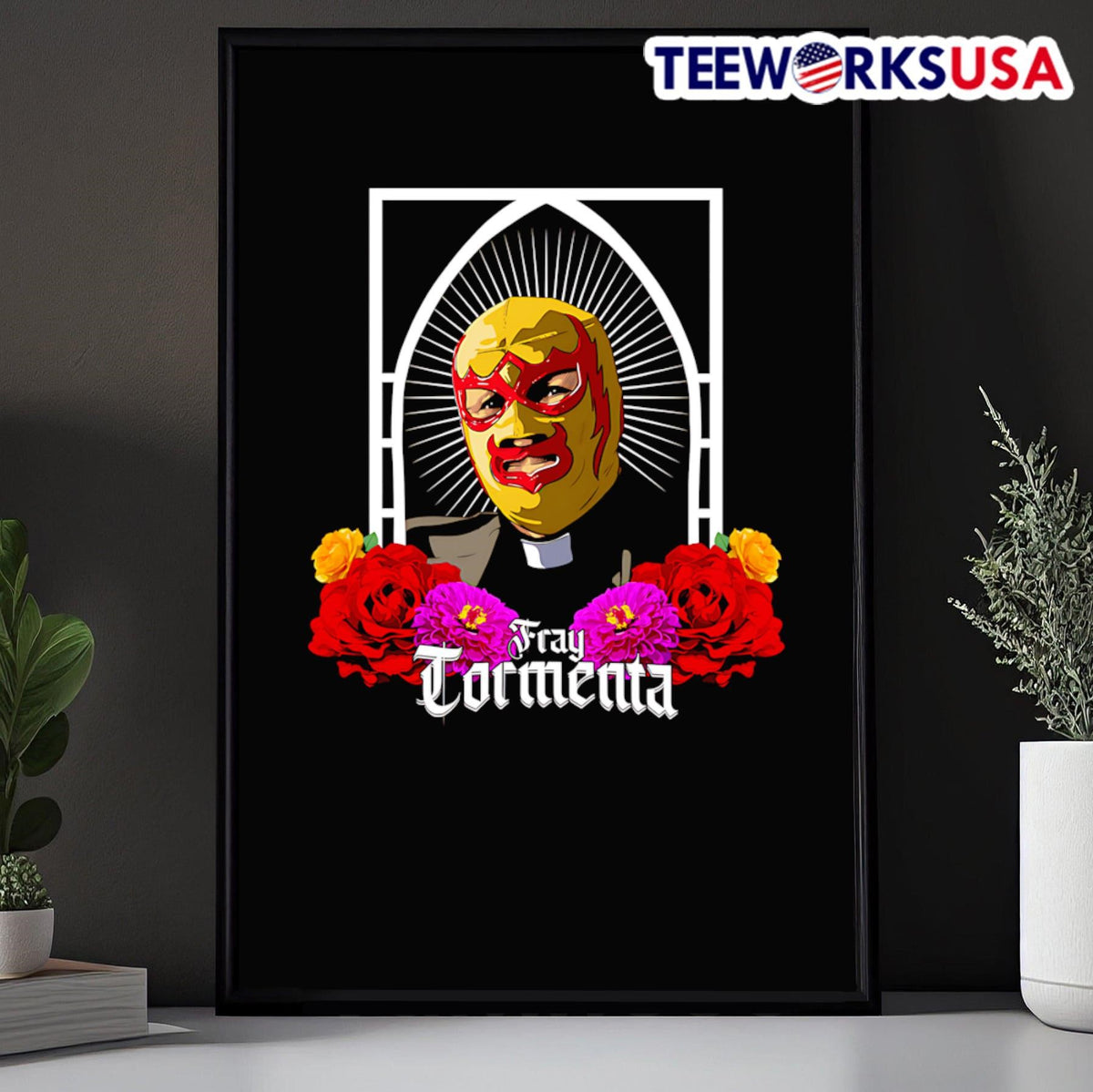 Fray Tormenta Padre - Adult & Kids T-Shirts, Sweatshirts & Hoodies apparel design preview 5