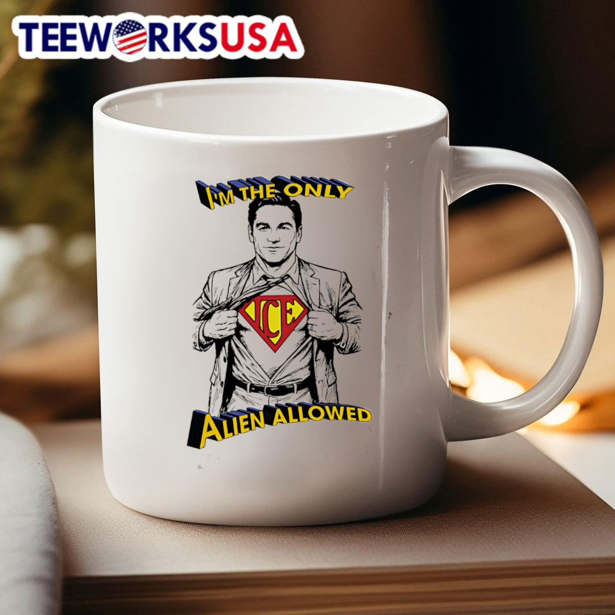 I'm the only alien allowed - Adult & Kids T-Shirts, Sweatshirts & Hoodies apparel design preview 4