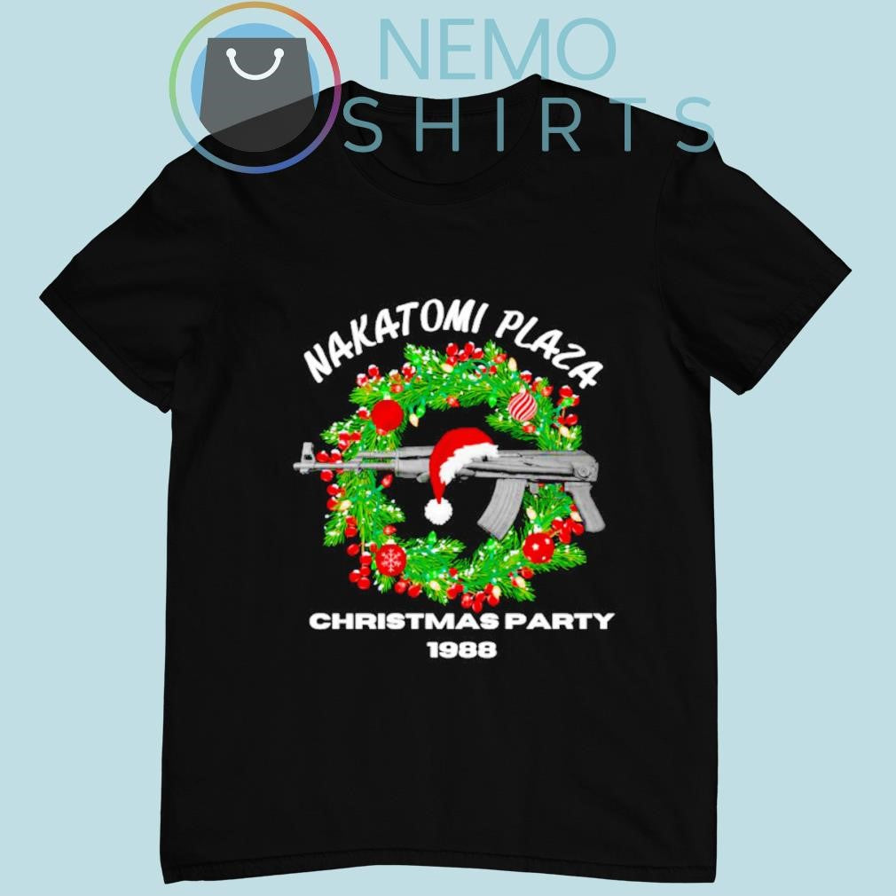 Nakatomi plaza Christmas party 1988 - Adult & Kids T-Shirts, Sweatshirts & Hoodies apparel design preview 4