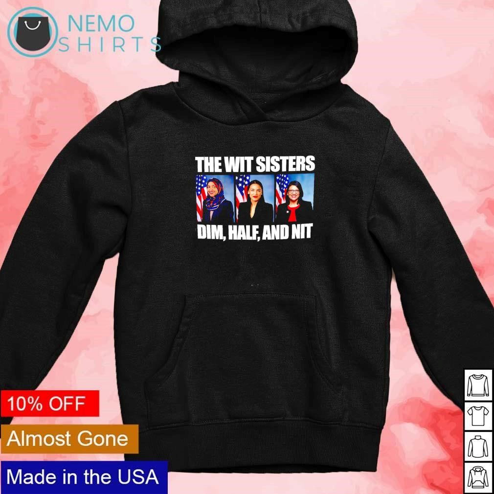 The Wit sisters Dim Half and Nit - Adult & Kids T-Shirts, Sweatshirts & Hoodies apparel design preview 2