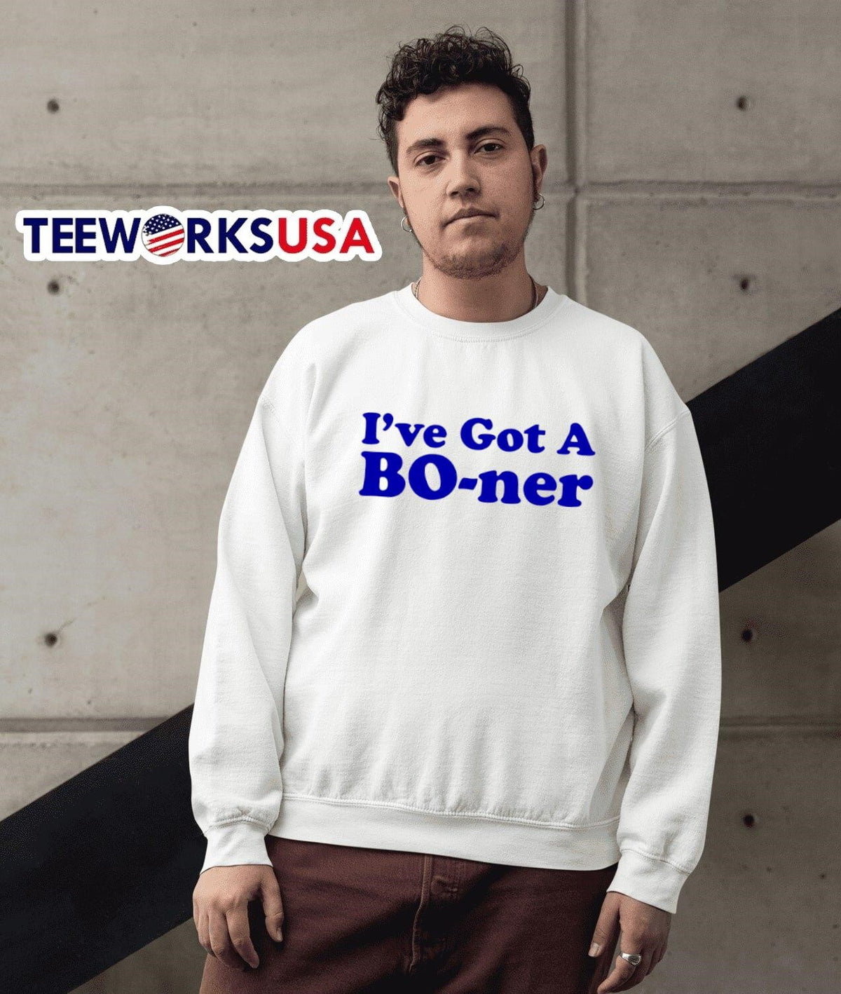 I've Got A Bo-ner - Adult & Kids T-Shirts, Sweatshirts & Hoodies apparel design preview 5
