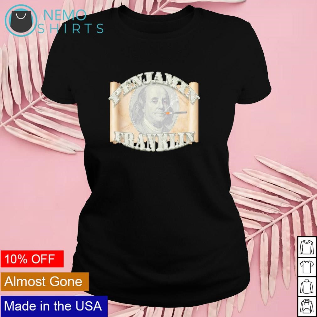 Penjamin Franklin smoke - Adult & Kids T-Shirts, Sweatshirts & Hoodies apparel design preview 4