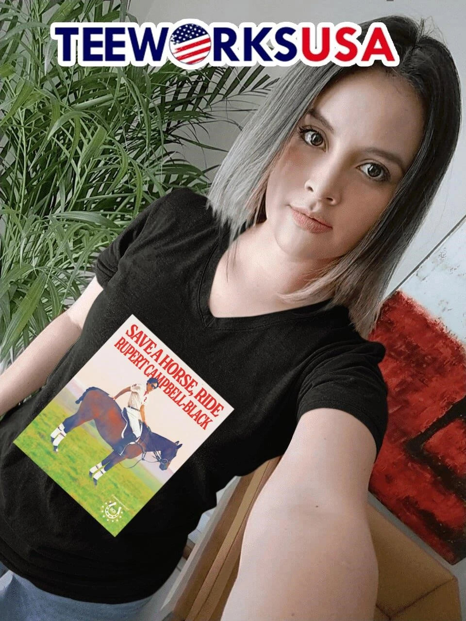 Save A Horse, Ride Rupert Campbell-Black - Adult & Kids T-Shirts, Sweatshirts & Hoodies apparel design preview 7
