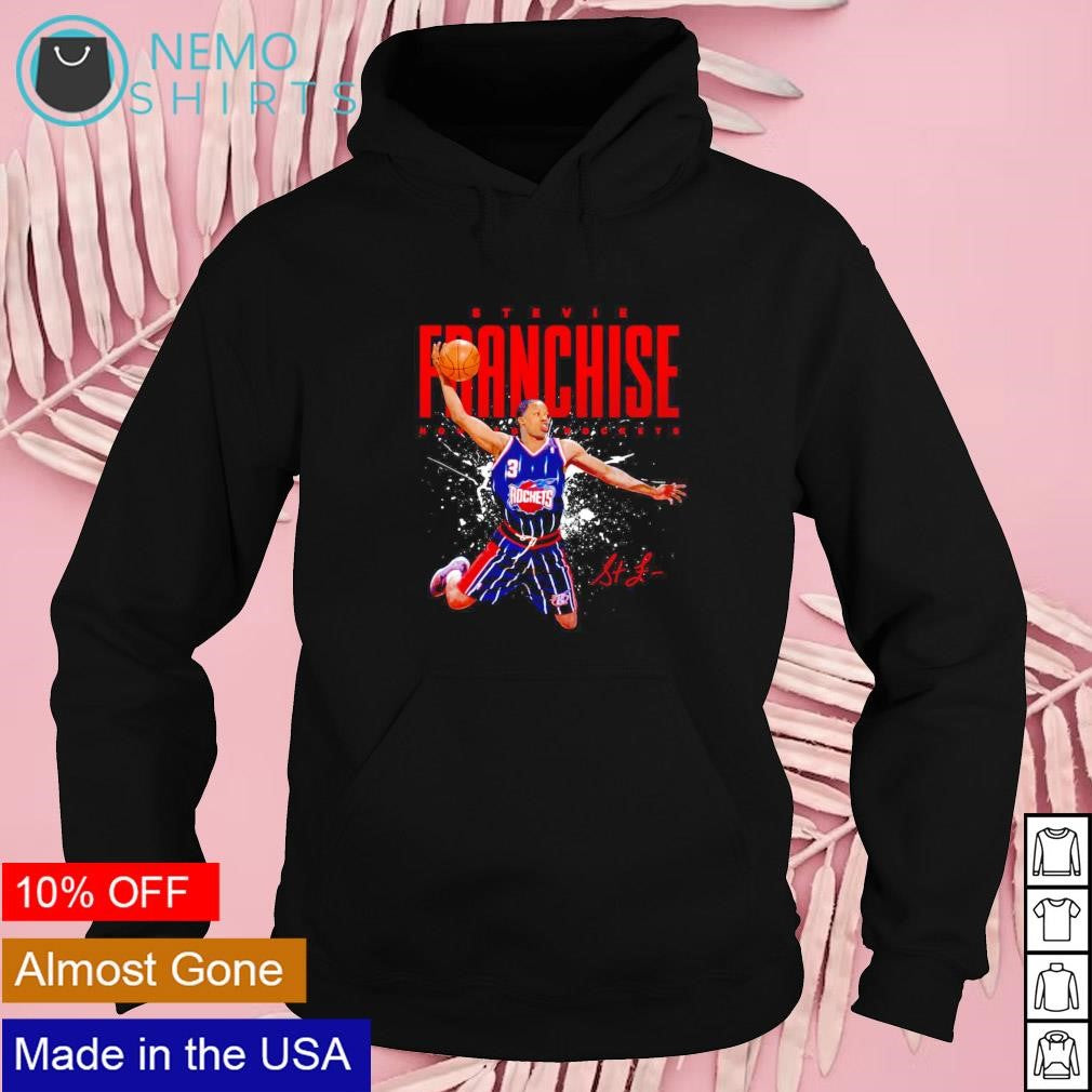 Steve Francis Houston Rockets slam dunk - Adult & Kids T-Shirts, Sweatshirts & Hoodies apparel design preview 2