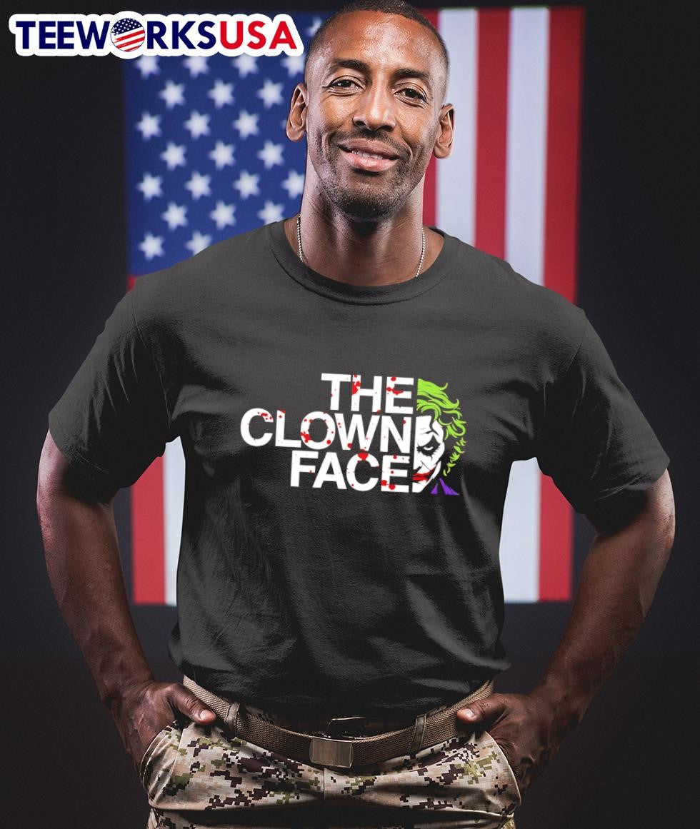 The Clown Face Joker - Adult & Kids T-Shirts, Sweatshirts & Hoodies apparel design preview 1