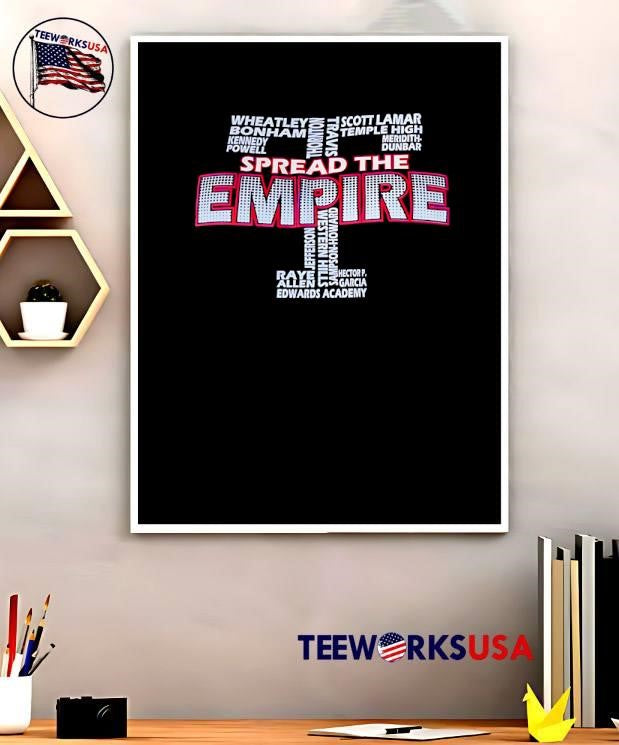 Spread the Empire - Adult & Kids T-Shirts, Sweatshirts & Hoodies apparel design preview 5