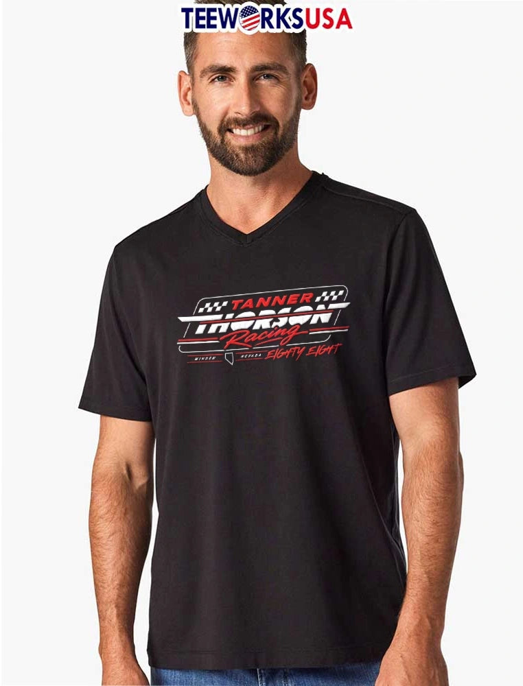 Tanner Thorson Racing Minden Nevada Eighty Eight - Adult & Kids T-Shirts, Sweatshirts & Hoodies apparel design preview 8