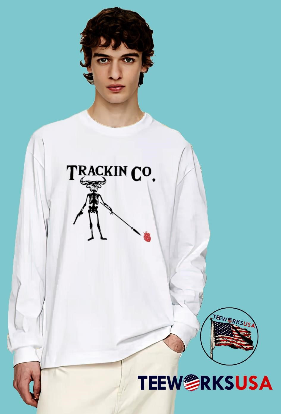 Blackbeard Trackin co - Adult & Kids T-Shirts, Sweatshirts & Hoodies apparel design preview 4