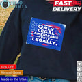 Only legal Americans vote legally - Adult & Kids T-Shirts, Sweatshirts & Hoodies apparel design preview 1