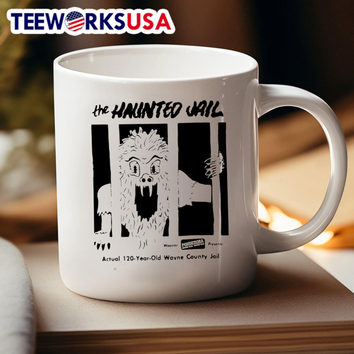 The Haunted Jail Horror Movie - Adult & Kids T-Shirts, Sweatshirts & Hoodies apparel design preview 4