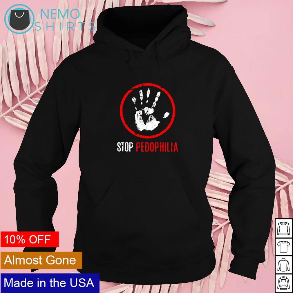 Stop Pedophilia - Adult & Kids T-Shirts, Sweatshirts & Hoodies apparel design preview 2