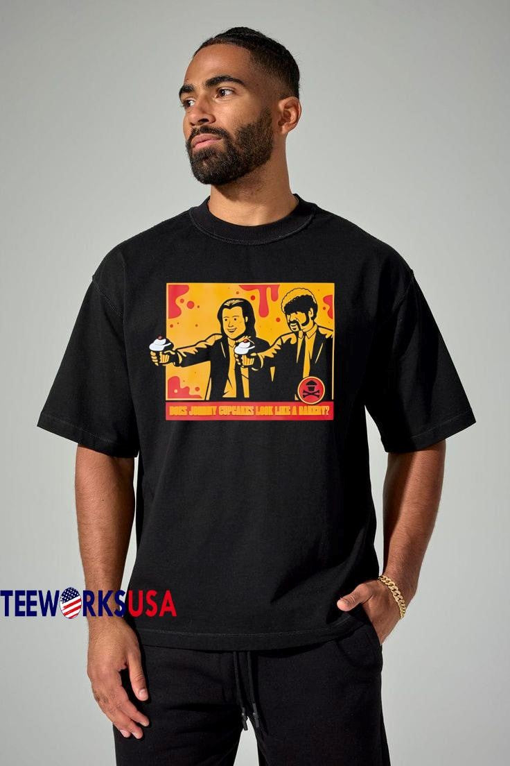 Premium Johnny cupcakes movie - Adult & Kids T-Shirts, Sweatshirts & Hoodies apparel design preview 1