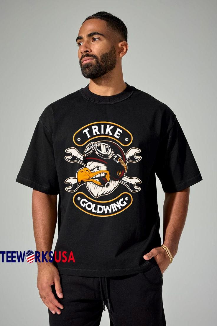Trike Goldwing Engels logo - Adult & Kids T-Shirts, Sweatshirts & Hoodies apparel design preview 1