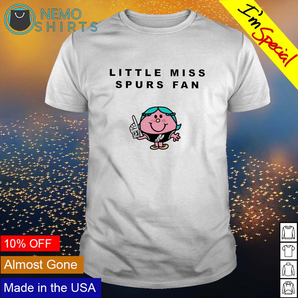 Little Miss Spurs fan - Adult & Kids T-Shirts, Sweatshirts & Hoodies apparel design preview 1