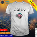Little Miss Spurs fan - Adult & Kids T-Shirts, Sweatshirts & Hoodies apparel design preview 1