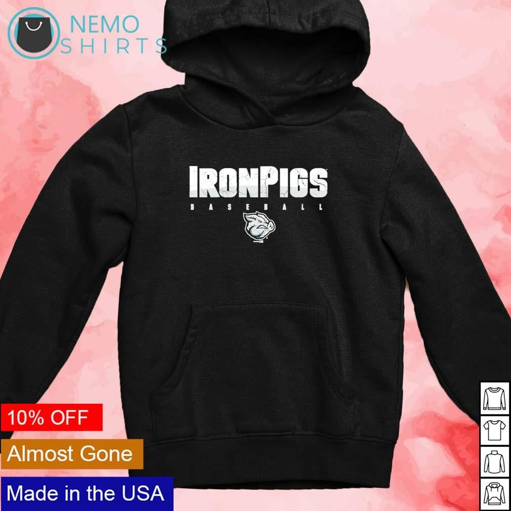 IronPigs Sunday maroon logo - Adult & Kids T-Shirts, Sweatshirts & Hoodies apparel design preview 2