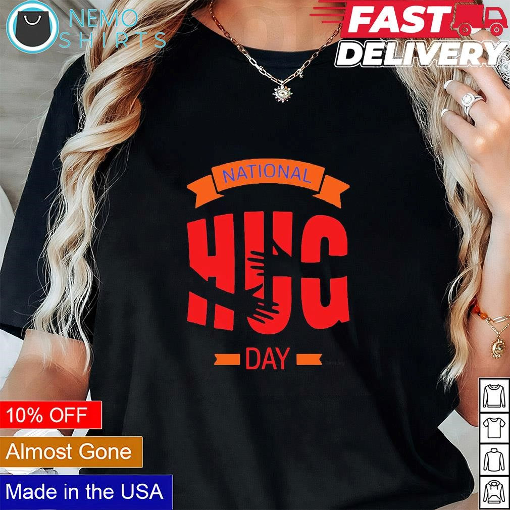 National hug day 2023 - Adult & Kids T-Shirts, Sweatshirts & Hoodies apparel design preview 1