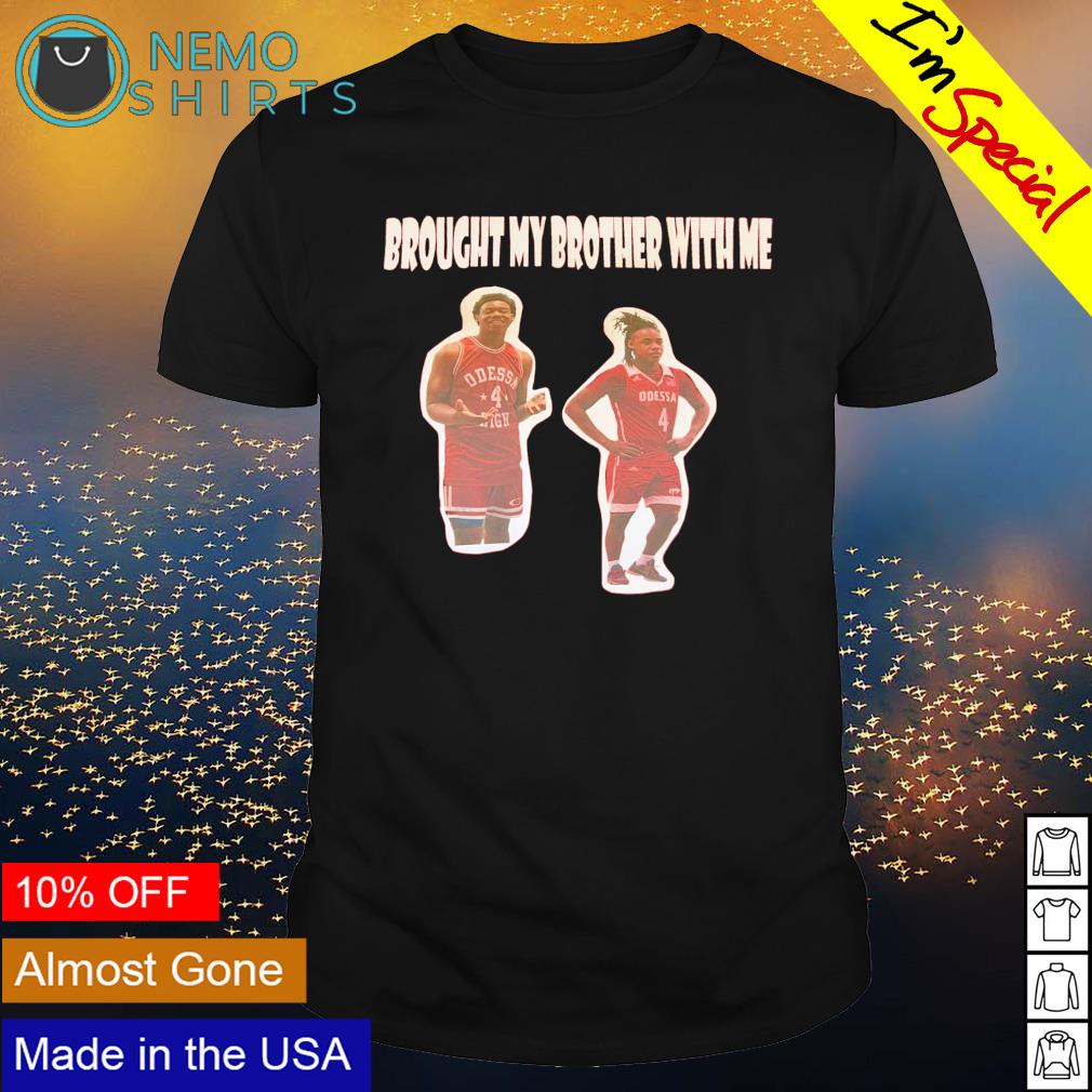 Brought my brother with me - Adult & Kids T-Shirts, Sweatshirts & Hoodies apparel design preview 1