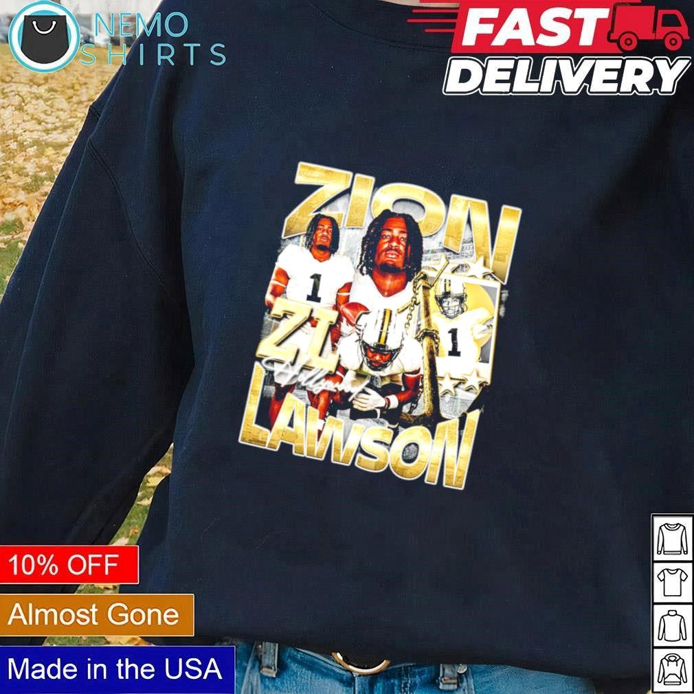 Zion Lawson Vanderbilt Commodores football graphic - Adult & Kids T-Shirts, Sweatshirts & Hoodies apparel design preview 1