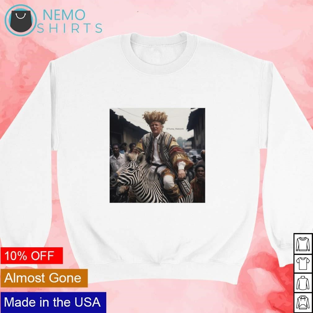 Donald Trump King of Africa - Adult & Kids T-Shirts, Sweatshirts & Hoodies apparel design preview 3
