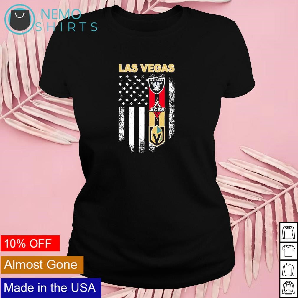 Las Vegas Aces Raiders and Golden Knights - Adult & Kids T-Shirts, Sweatshirts & Hoodies apparel design preview 4