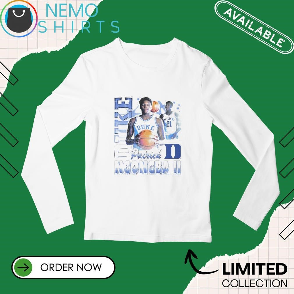 Pat Ngongba II Duke Blue Devils 90s vintage graphic - Adult & Kids T-Shirts, Sweatshirts & Hoodies apparel design preview 3