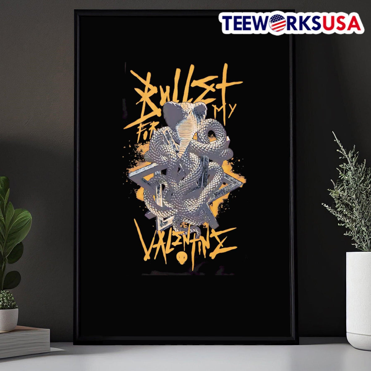 Bullet For My Valentine Cobra - Adult & Kids T-Shirts, Sweatshirts & Hoodies apparel design preview 5