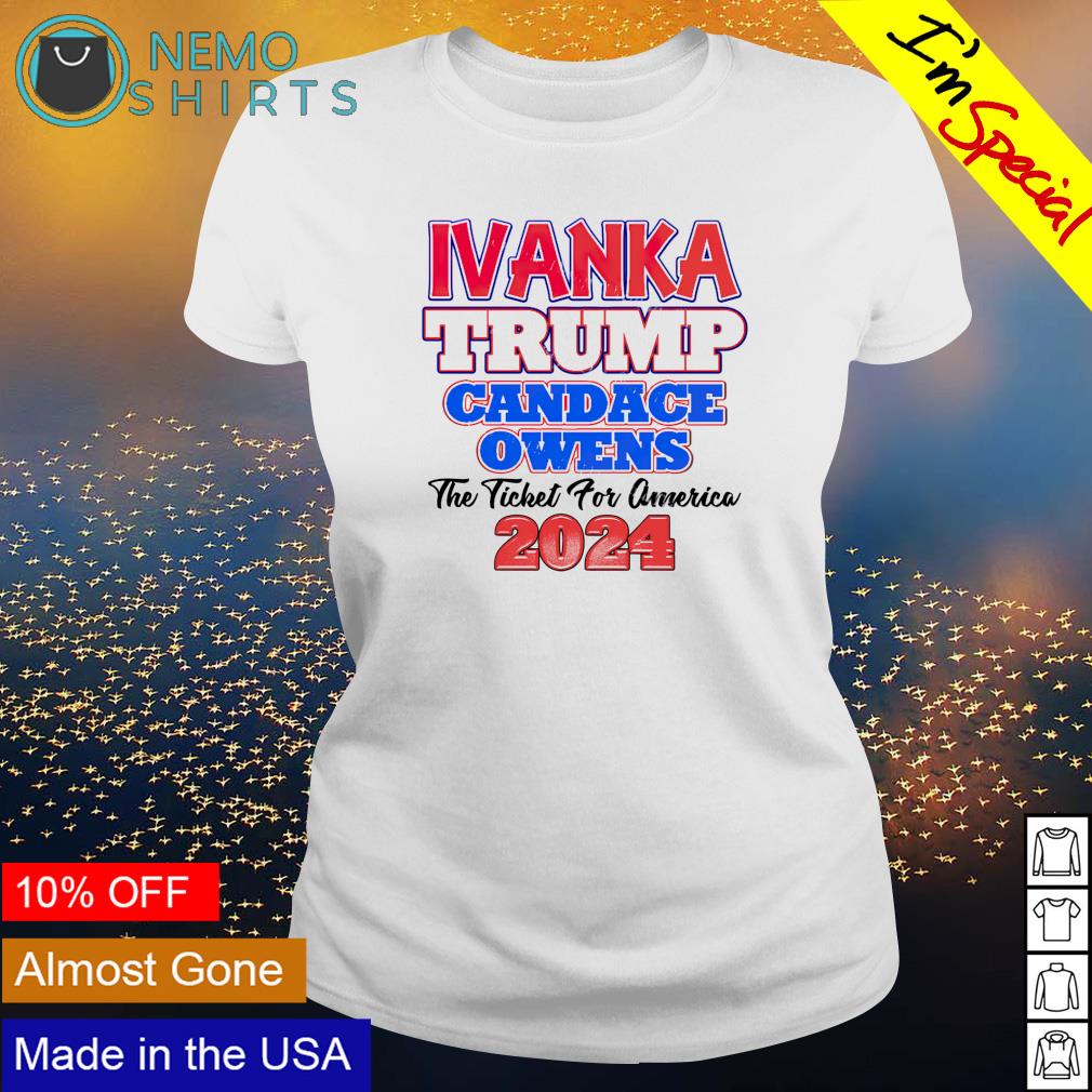 Ivanka Trump Candace Owens 2024 - Adult & Kids T-Shirts, Sweatshirts & Hoodies apparel design preview 3