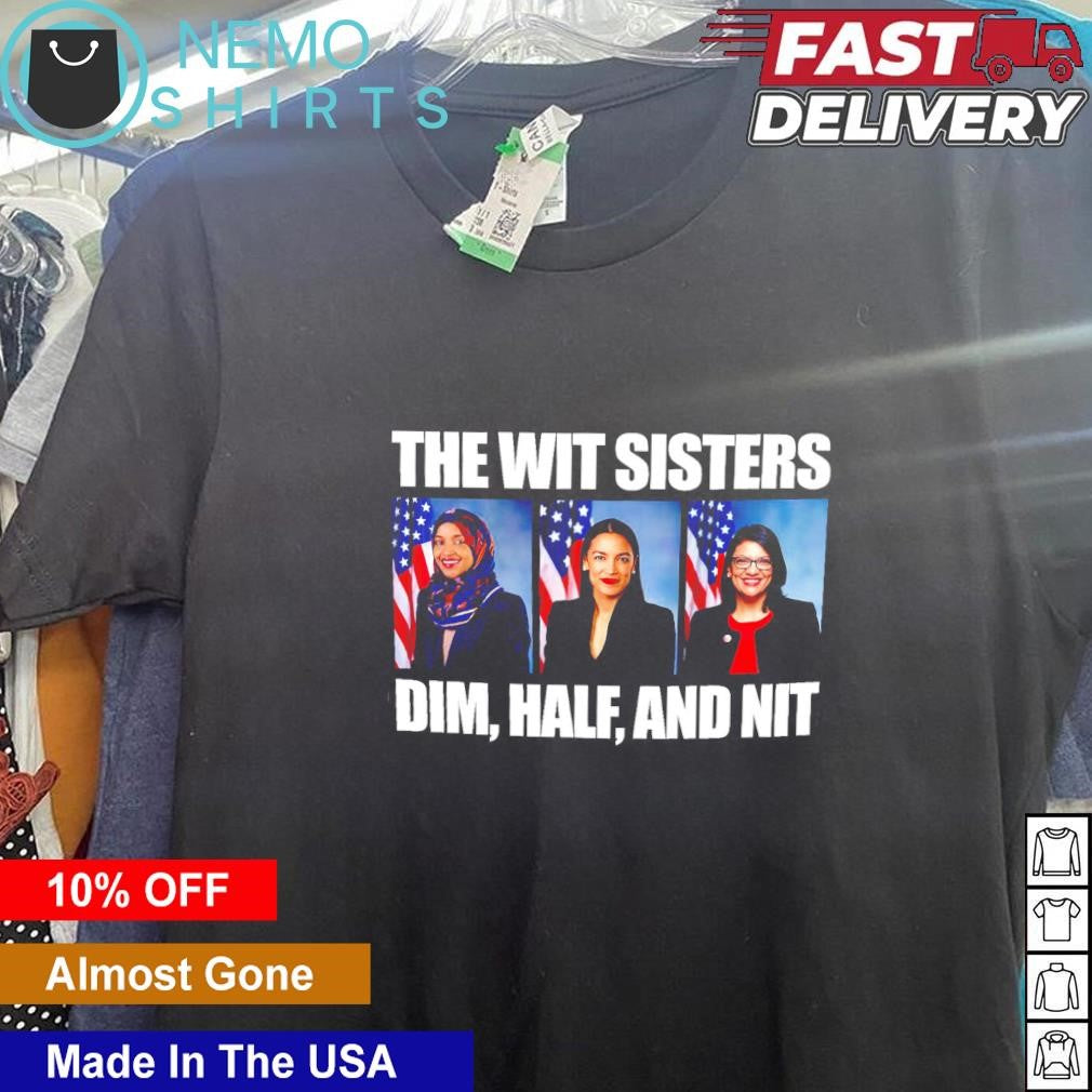 The Wit sisters Dim Half and Nit - Adult & Kids T-Shirts, Sweatshirts & Hoodies apparel design preview 5