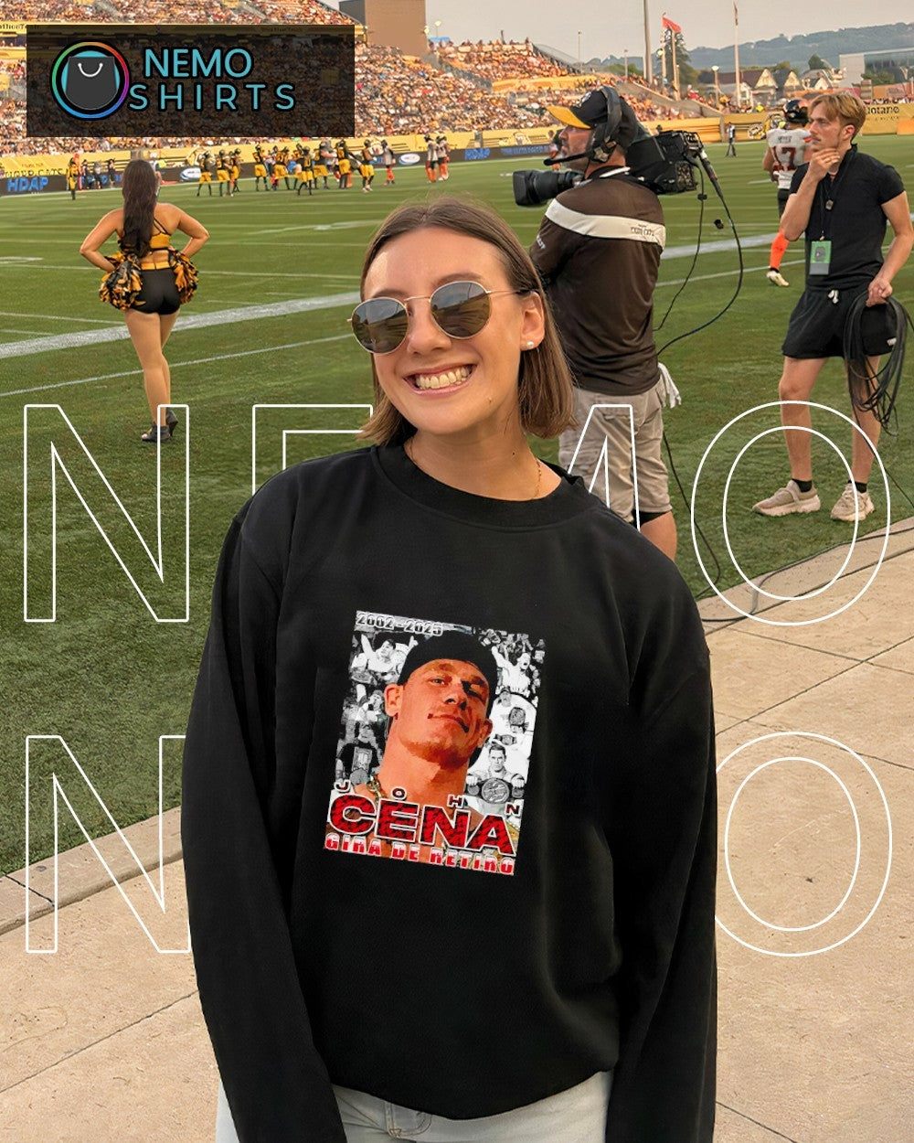 John Cena Gira de Retiro 2002 2025 - Adult & Kids T-Shirts, Sweatshirts & Hoodies apparel design preview 6