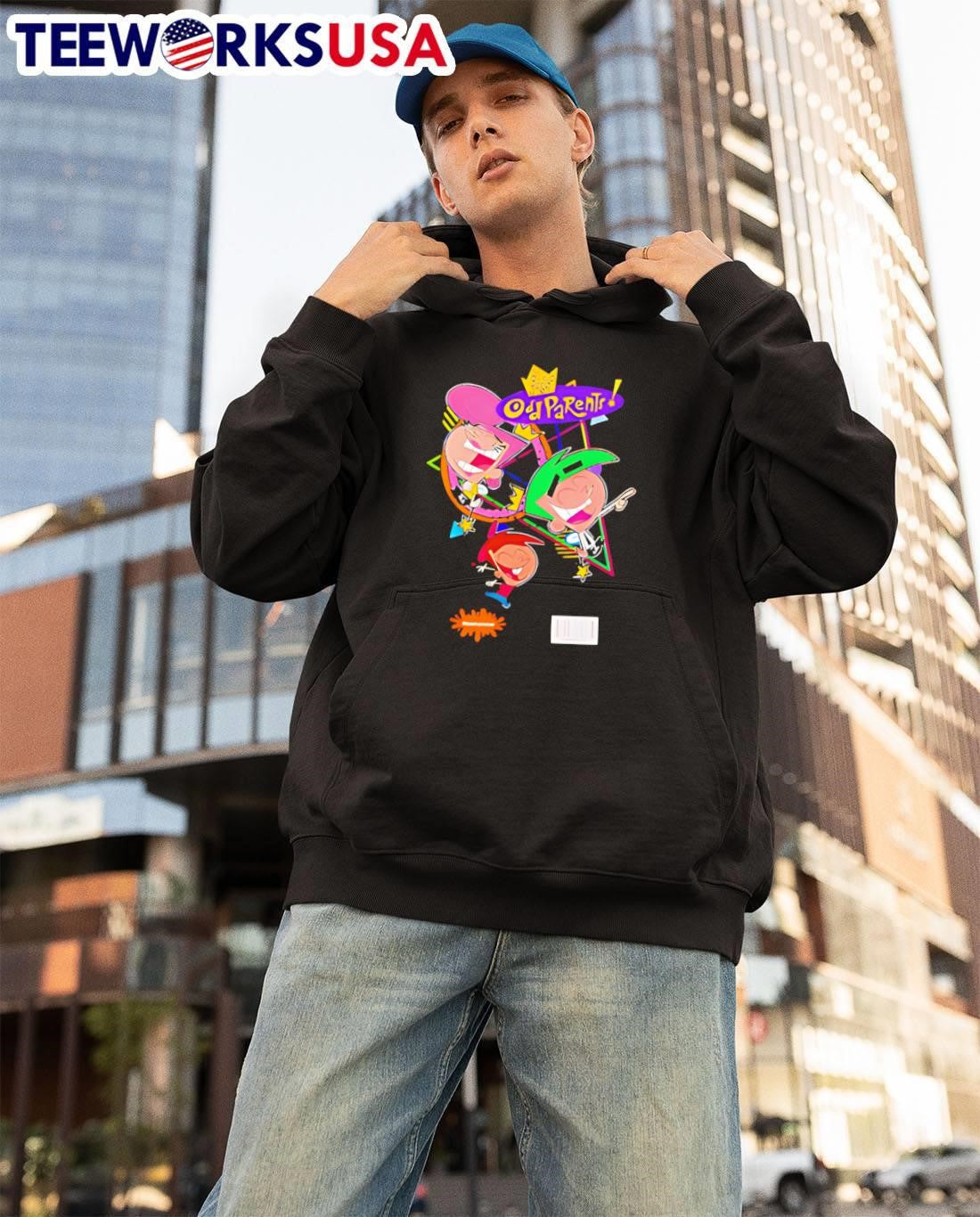 The Fairy Ood Parents cartoon - Adult & Kids T-Shirts, Sweatshirts & Hoodies apparel design preview 3