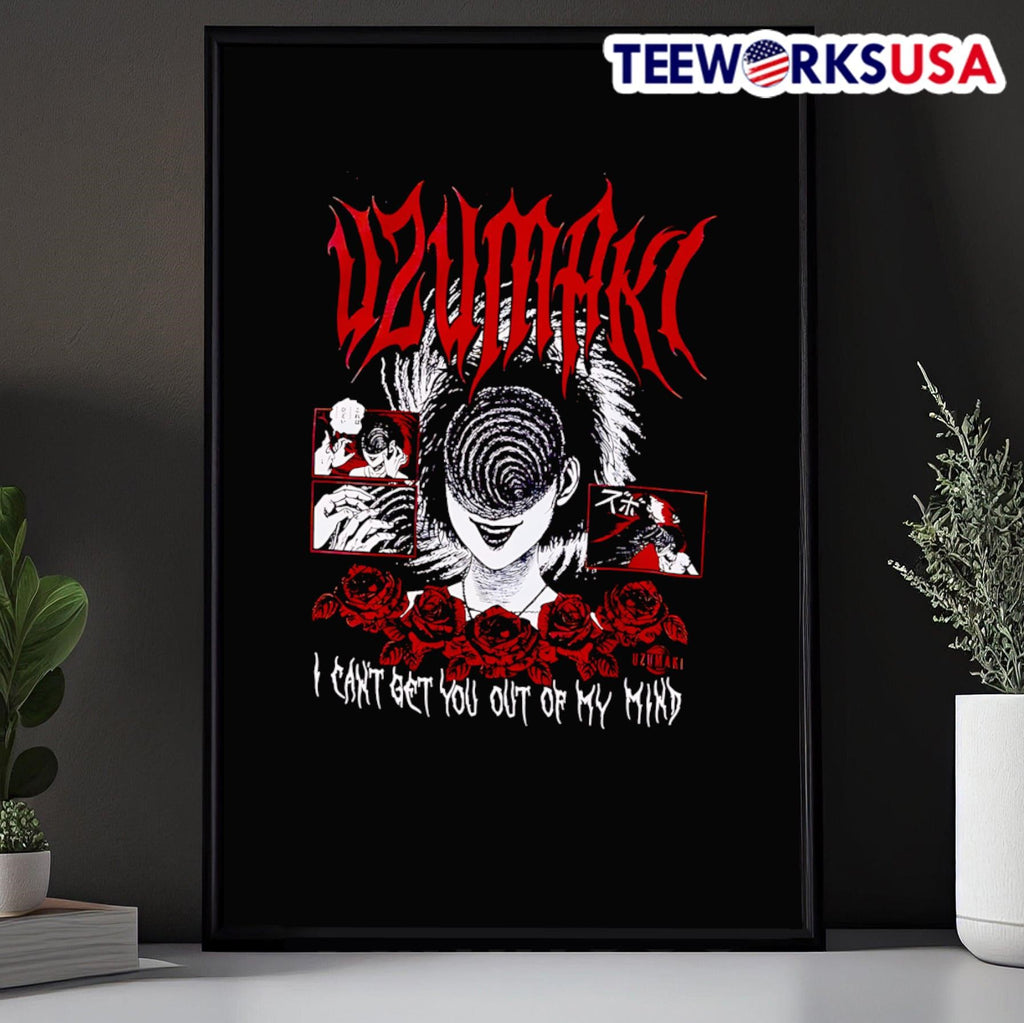 Junji Ito Uzumaki out of my mind - Adult & Kids T-Shirts, Sweatshirts & Hoodies apparel design preview 5