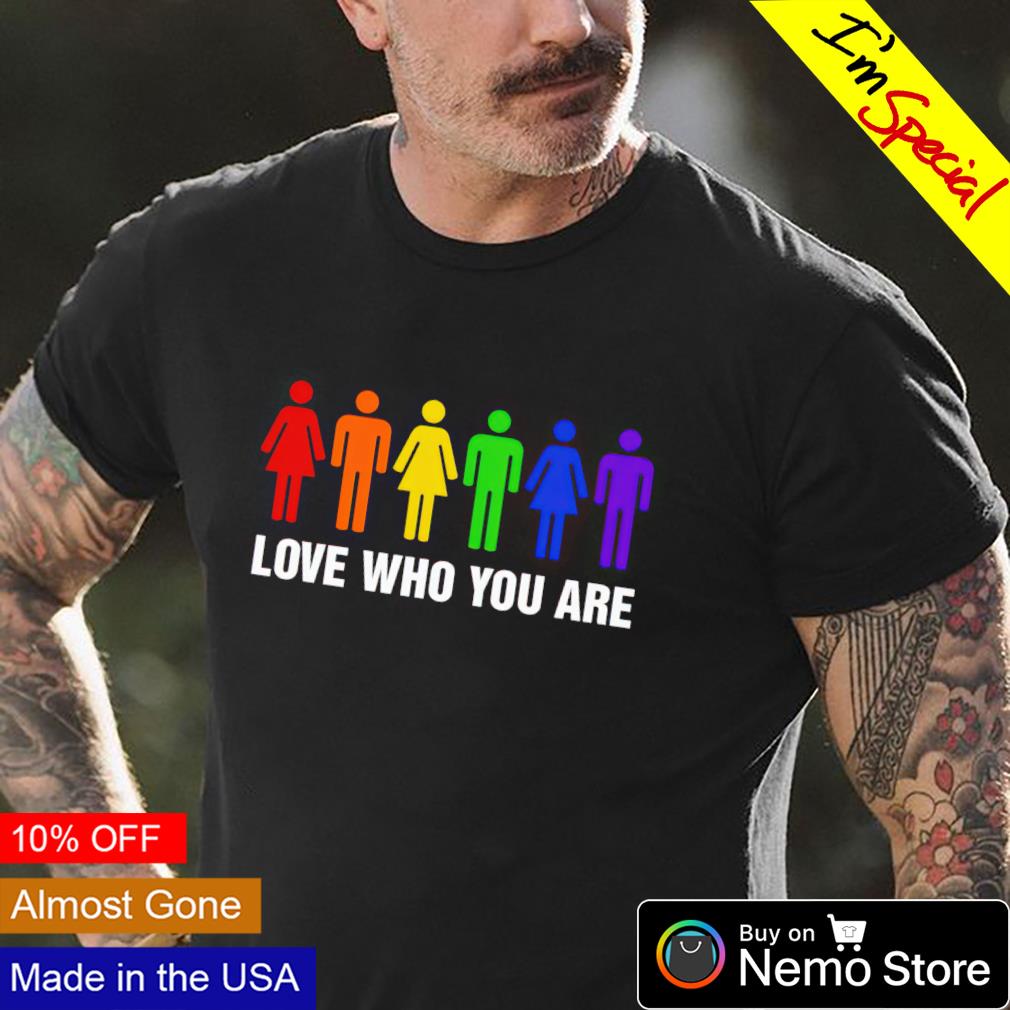 Love who you are LGBT - Adult & Kids T-Shirts, Sweatshirts & Hoodies apparel design preview 4