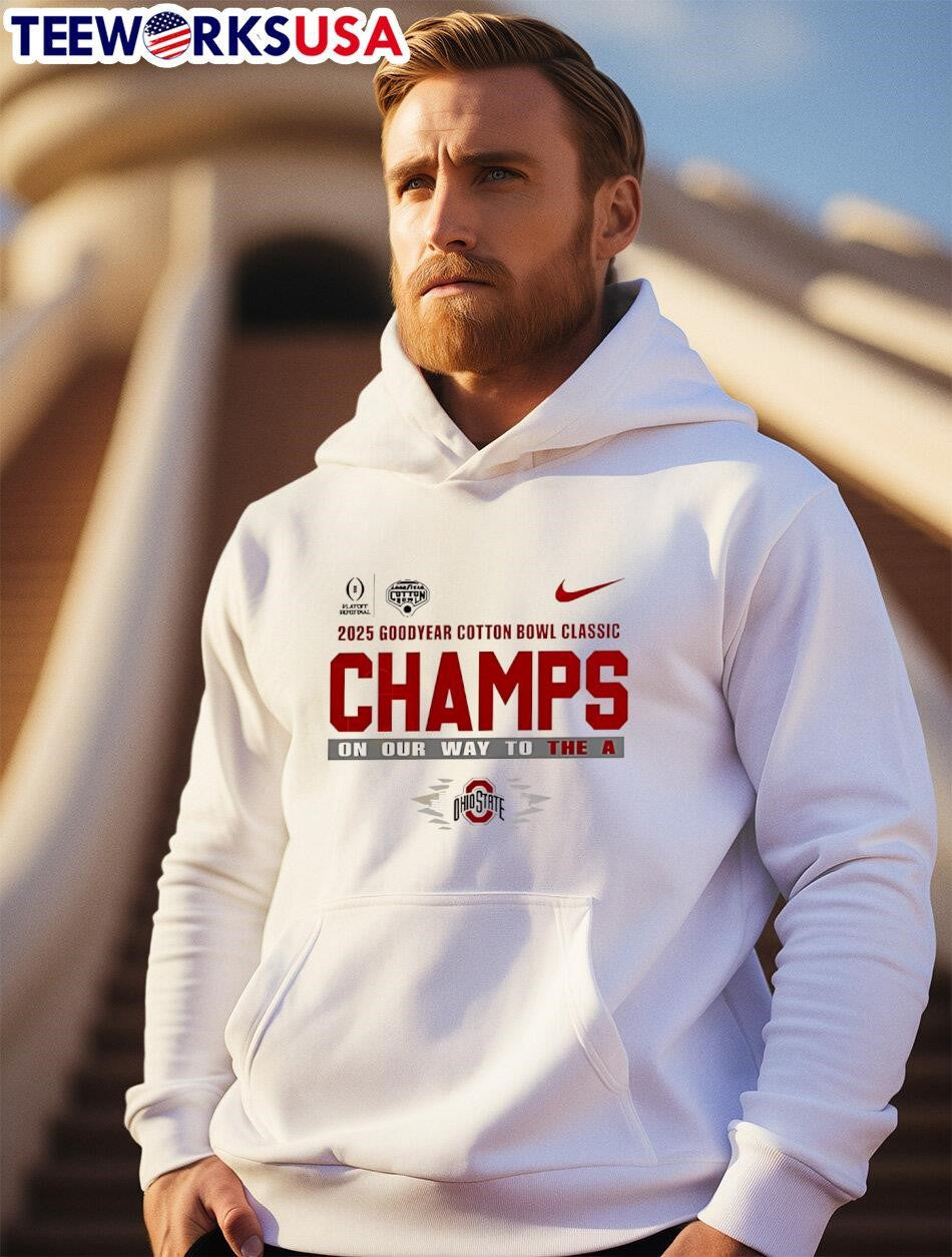 Ohio State Buckeyes College Football Playoff 2025 - Adult & Kids T-Shirts, Sweatshirts & Hoodies apparel design preview 2