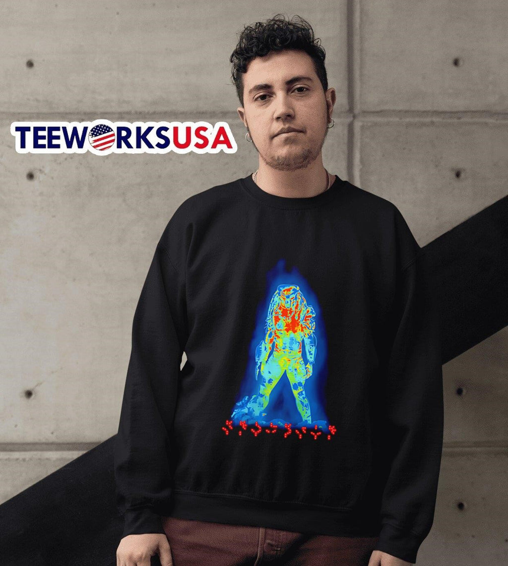 Predator Thermal Vision - Adult & Kids T-Shirts, Sweatshirts & Hoodies apparel design preview 6