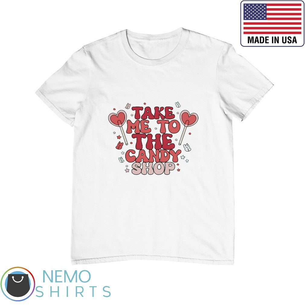 Take me to the candy shop - Adult & Kids T-Shirts, Sweatshirts & Hoodies apparel design preview 1
