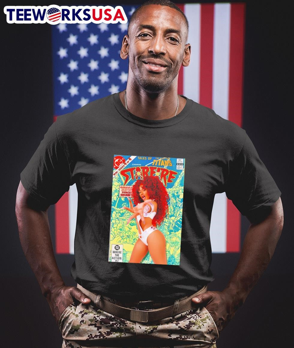 Tales of the new teens Titans Starfire Thee Stallion - Adult & Kids T-Shirts, Sweatshirts & Hoodies apparel design preview 1