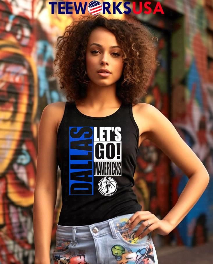 Dallas Mavericks let's go design - Adult & Kids T-Shirts, Sweatshirts & Hoodies apparel design preview 7