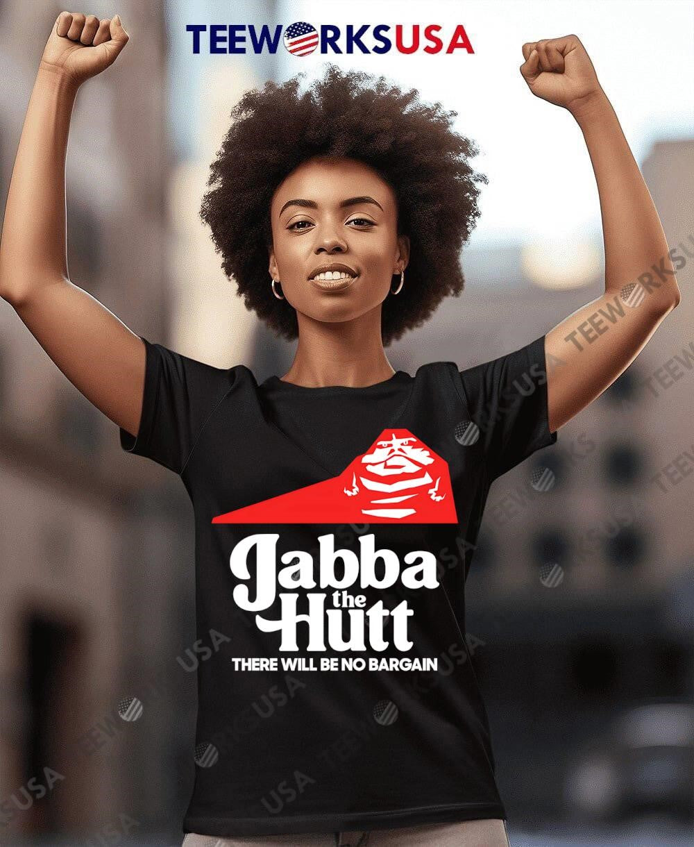 Jabba the Hutt Pizza there will be no bargain - Adult & Kids T-Shirts, Sweatshirts & Hoodies apparel design preview 8