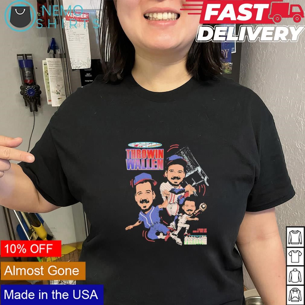 Throwin' Wallen baseball - Adult & Kids T-Shirts, Sweatshirts & Hoodies apparel design preview 2