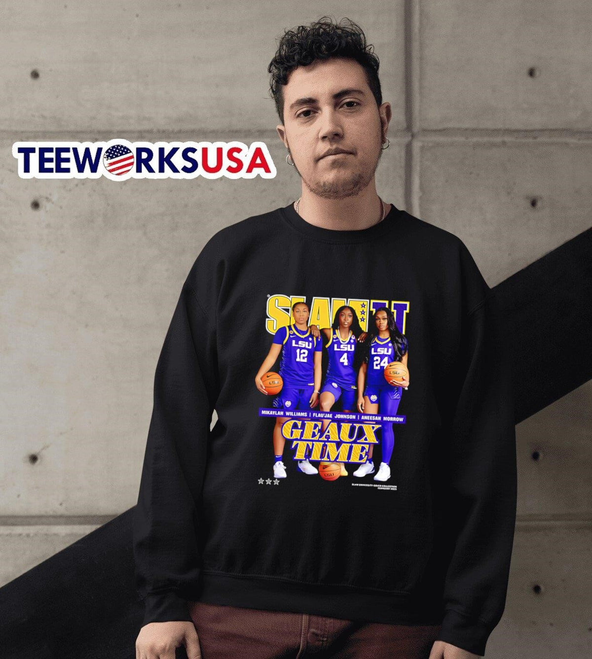 Slam Mikaylah Williams Flau'jae Johnson Aneesah - Adult & Kids T-Shirts, Sweatshirts & Hoodies apparel design preview 6