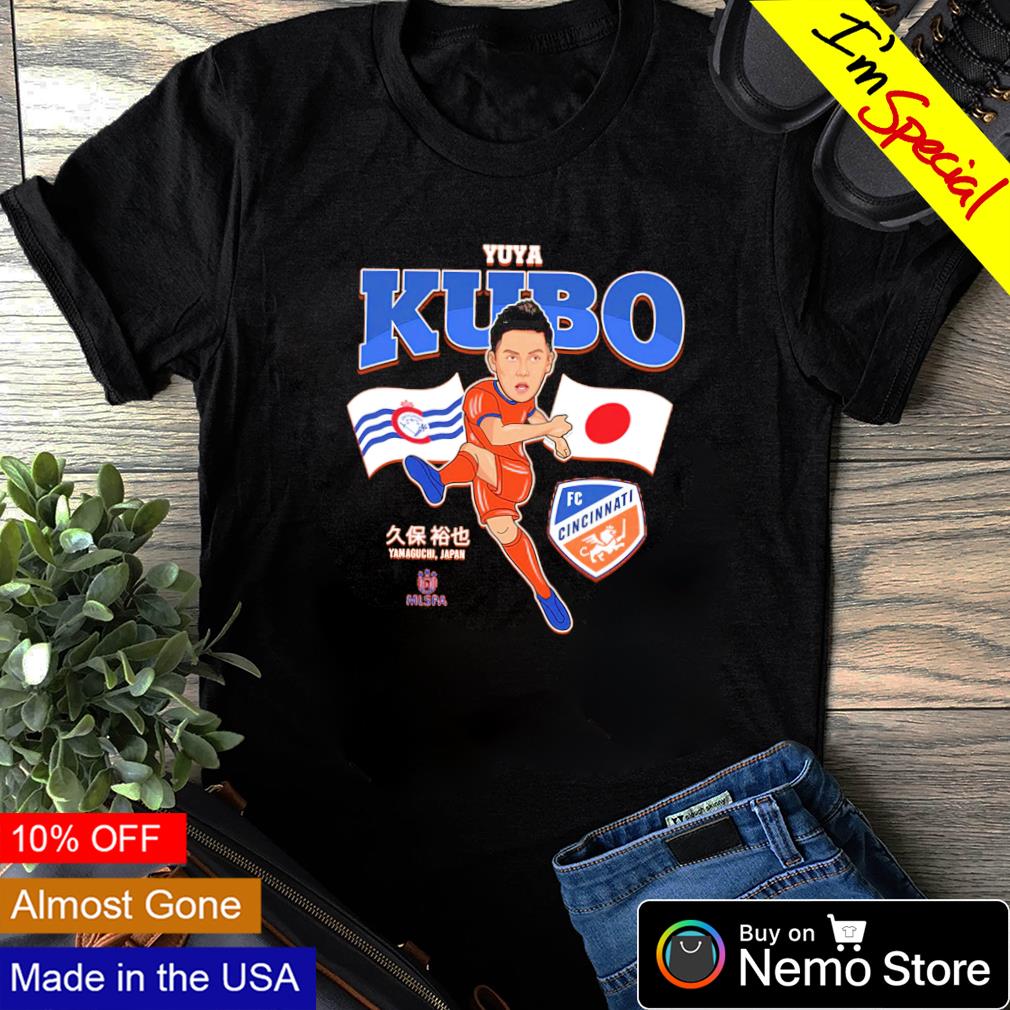 Cincinnati FC Yuya Kubo - Adult & Kids T-Shirts, Sweatshirts & Hoodies apparel design preview 1