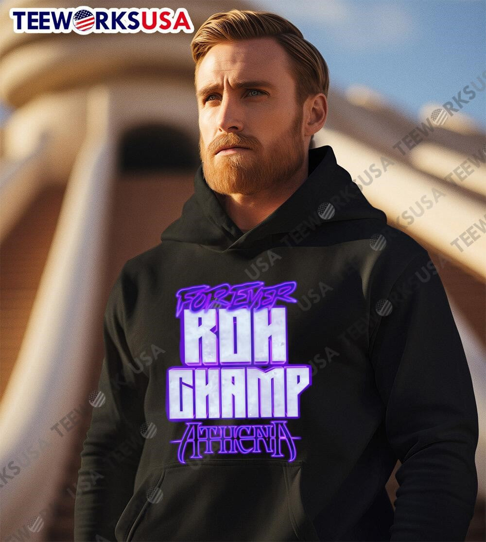 Forever Roh Champ Athena AEW - Adult & Kids T-Shirts, Sweatshirts & Hoodies apparel design preview 2