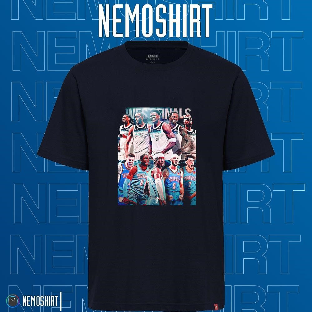 Western Conference Finals Oklahoma City Thunder vs - Adult & Kids T-Shirts, Sweatshirts & Hoodies apparel design preview 1