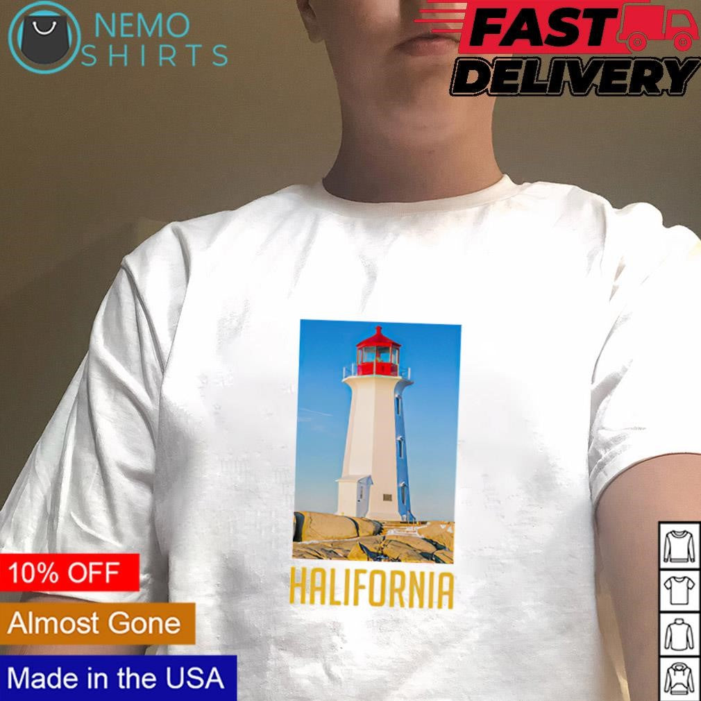 Lighthouse Halifornia California - Adult & Kids T-Shirts, Sweatshirts & Hoodies apparel design preview 1