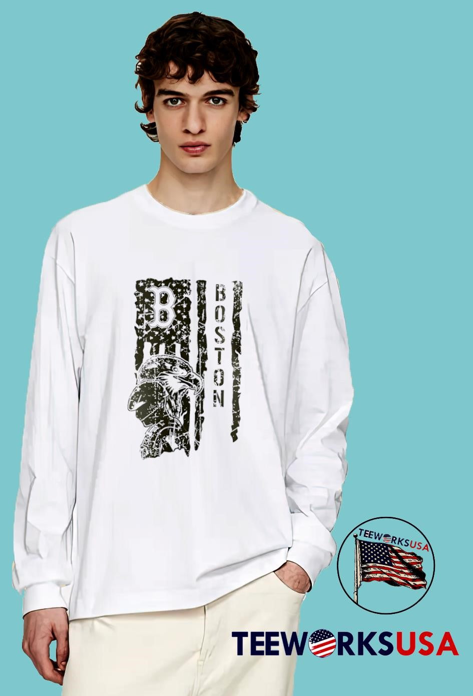 Red Sox 2025 Armed Forces Day Night - Adult & Kids T-Shirts, Sweatshirts & Hoodies apparel design preview 4