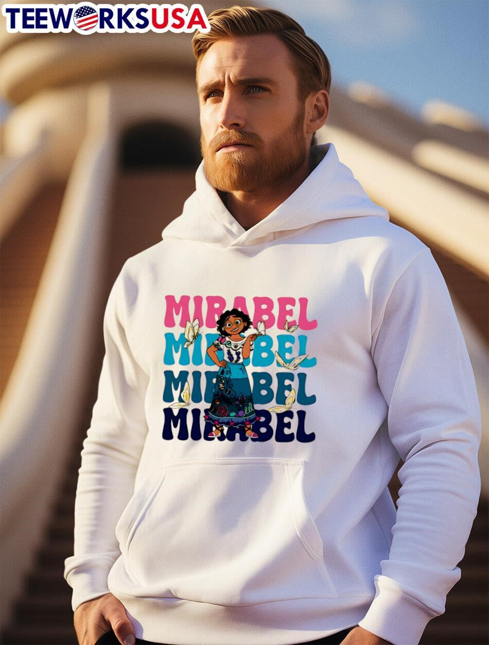 Mirabel Madrigal repeat cartoon cute - Adult & Kids T-Shirts, Sweatshirts & Hoodies apparel design preview 2